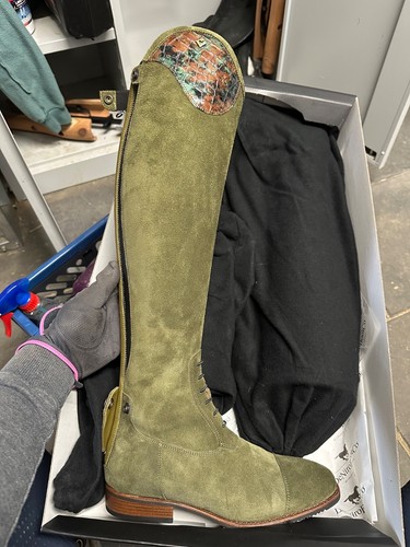 Niro stiefel grün 5 ma - 39,5,