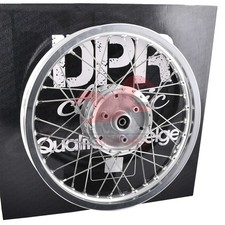 Simson Speichenrad 1,85 x 16 Zoll f. Trommelbremse Alu eloxiert, VA Speichen