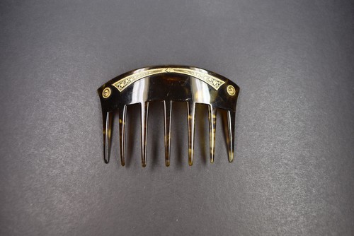Antiker steckkamm horn - steckkamm,