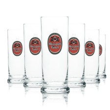 6x Reissdorf Bier Glas 0,25l