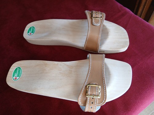 Holz sandalen ähnl - sandalen, 44