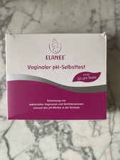 ELANEE pH-Selbsttest ph Test Ph Wert Mykose vaginal Vagina 20 St 08/2025