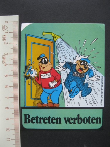 Betreten verboten walt disney - walt,