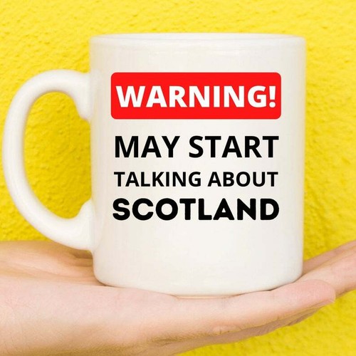 Warning scotland tasse - warning,