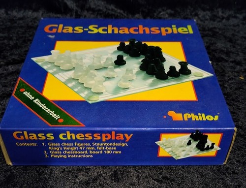 Glas schachspiel von - glas-schachspiel, philos
