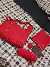 Wickeltasche Rot