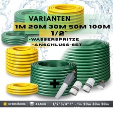 Gartenschlauch 1/2 Zoll 1m 20m