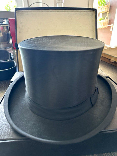 Chapeau claque original 30er - chapeau,