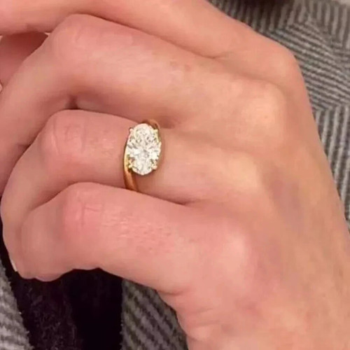 Diamant ring gold - ring,