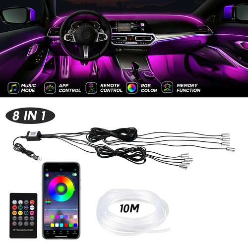 10m auto rgb - led, innenraum