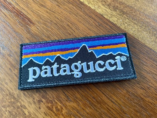 Patagucci patch aufnäher - patagucci,