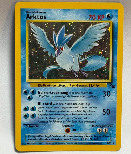 Pokemon arktos holo - arktos, 2/62