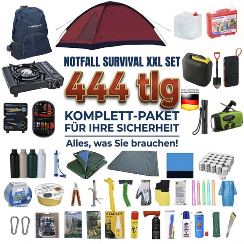 Stromausfall notfallset 444tlg - stromausfall,