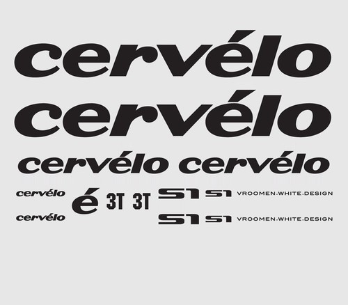Cervelo bicycle decals - cervelo,