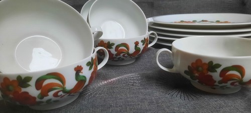 Suppentassen mit untertassen - mit,