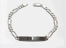 Silber Armband Figaro mit
