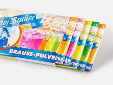 Ahoj Brause Pulver, Himbeer, Orangen, Zitronen und Waldmeistergeschmack [58g]