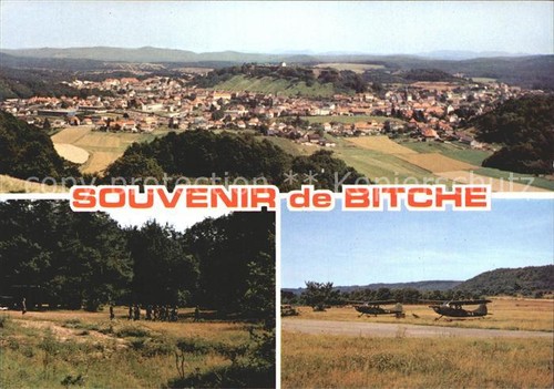 Bitche moselle stadtansicht - bitche,