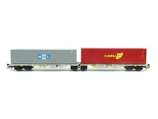 Märklin H0 Güterwagen Containertragwagen Sggrss AAE 47811 neu OVP