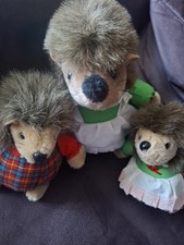 Mecki igel familie plüsch - mecki,
