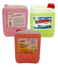Sanitär und Badreiniger 25l verschiedene Farben 5x5 Liter