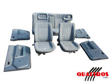 INNENAUSSTATTUNG BLAU SITZE TÜRPAPPEN VORNE HINTEN -  AUDI 100 200 TYP 44 C3