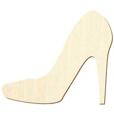 Holz High Heel V1 - Deko