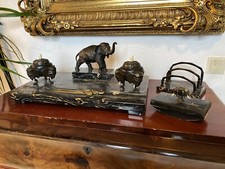 Art deco bronze ensemble xxl - bronze,