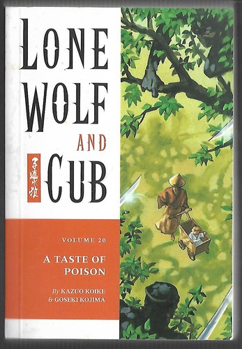 Dark horse lone wolf and - wolf, cub