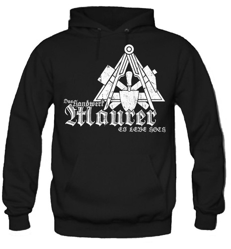 Maurer kapuzenpullover zunft - maurer,