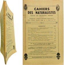 Cahiers Naturalistes Parisiens
