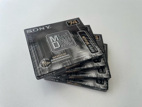Sony minidisc min onyx - minidisc, 74