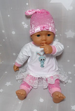 Set Hose Kleid Mütze