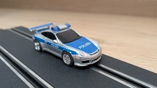 Carrera Digital 143 Auto Car Blaulicht Porsche GT3 Polizei - Bastler?