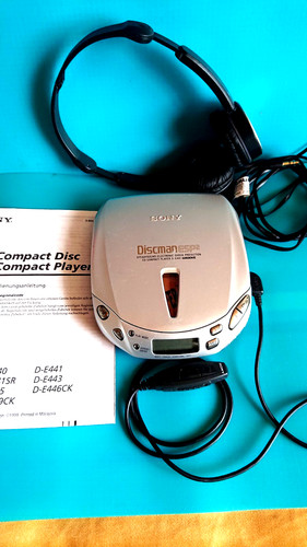 Sony e441 discman - d-e441, tragbarer