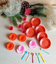 26 Plaste DDR Puppengeschirr