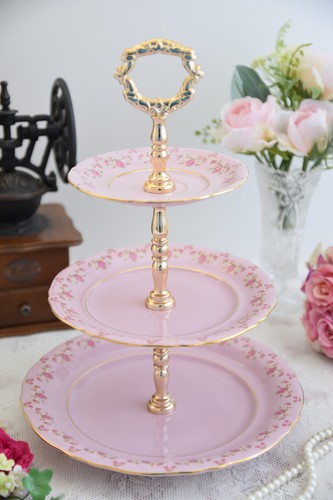 Stöckige etagere rosa - etagere,