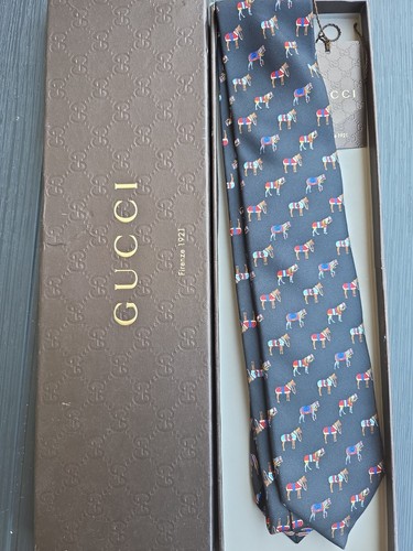 Gucci krawatte luxus grau - krawatte, 🐎