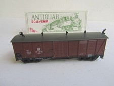 Technomodell 54403- Spur H0e - 4-achsiger Gedeckter Güterwagen GGw der DR in OVP