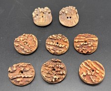 ⚜️ 8 alte Hirschhorn Knöpfe für Miesbacher/Chiemgauer Trachten Jacke  Ø 3,0 cm⚜️