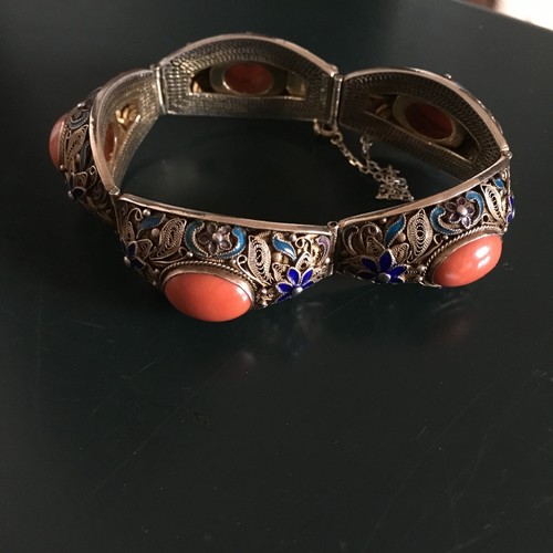 Silber armband emaille - armband,,