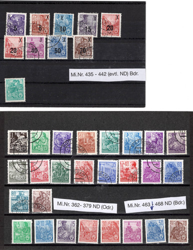 Ddr briefmarken konvolut - briefmarken,