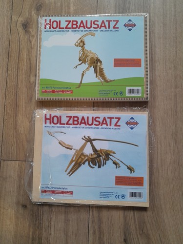 Holzbausatz pebaro dinosaurier - holzbausatz,
