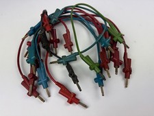 Konvolut Messkabel Labor Schütz Radiowerkstatt Messleitungen