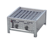 Gasgrill edelstahl mit rost - edelstahl,