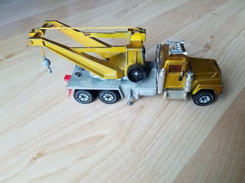Mack abschleppwagen kran - mack, gold