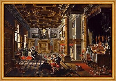 Renaissance interior with - renaissance,