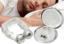 3x Schnarch Stopper Magnet Nasenclip Schnarchen Schnarchstopper+Aufbewahrungsbox