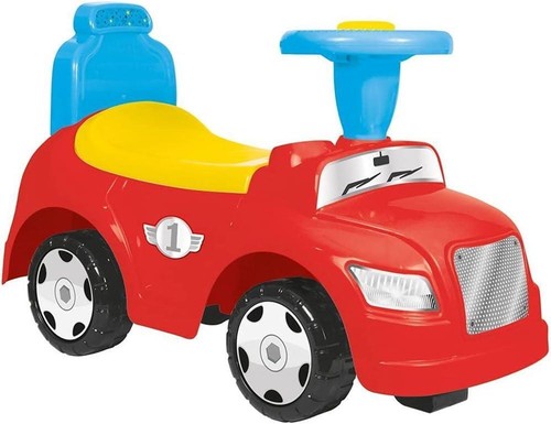 Rutscherfahrzeug grün mit - rutscherfahrzeug,