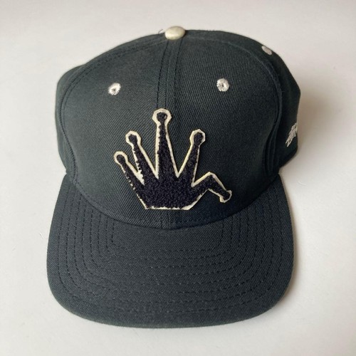 Vintage stussy crown snapback - stussy,